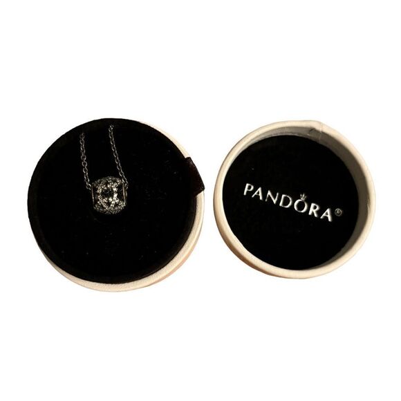 Pandora Tare Limited Edition Charm Christmas Snowflake 2013 Let It Snow 791187CZ - Picture 5 of 11